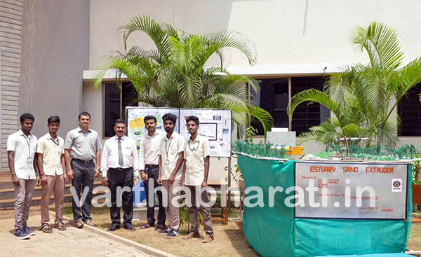 ನದಿ ಮುಖದಿಂದ ಮರಳು ಸಂಗ್ರಹಿಸುವ ಸಂರಚನೆ ವಿನ್ಯಾಸ